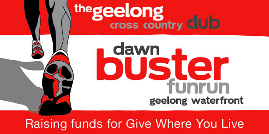 Dawnbuster Fun Run 2021. all funds raised go to Give Where You Live